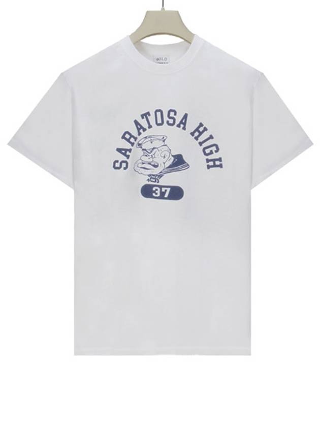 Saratosa short sleeve t shirt white - WILD DONKEY - BALAAN 2