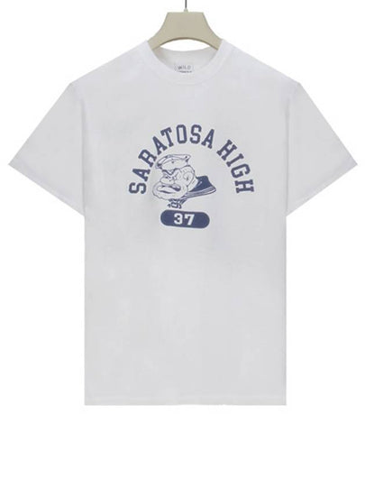 Saratosa Short Sleeve T-Shirt White - WILD DONKEY - BALAAN 2