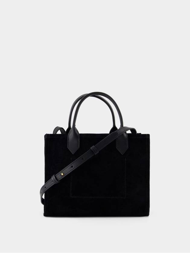 B-Army Small Shopper Bag - Balmain - Leather - Black - BALMAIN - BALAAN 3