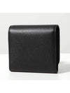 Heart Logo Paris Compact Wallet Black Unisex - AMI - BALAAN 9