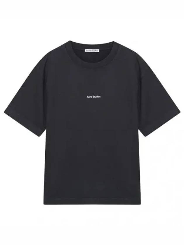 Logo t shirt short sleeve women s - ACNE STUDIOS - BALAAN 1