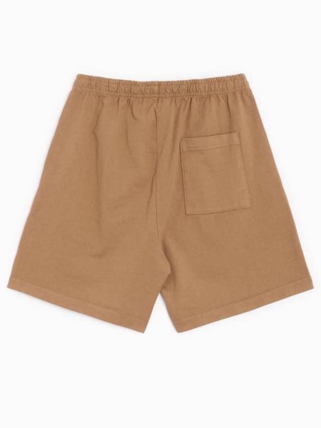 Logo Print Shorts Brown - SPORTY & RICH - BALAAN 3