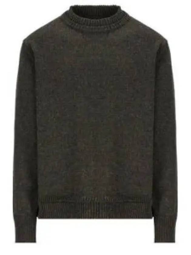 Back Stitch Elbow Patch Knit Top Charcoal - MAISON MARGIELA - BALAAN 2