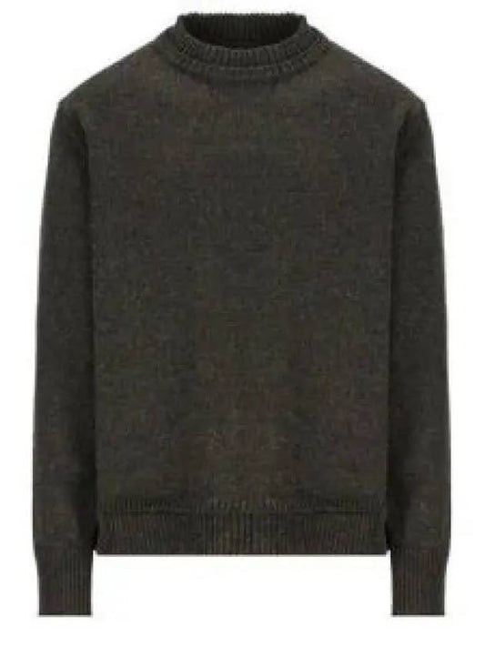 Back Stitch Elbow Patch Knit Top Charcoal - MAISON MARGIELA - BALAAN 2