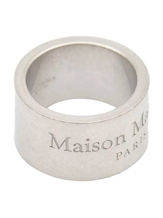 Logo 12mm Ring Silver - MAISON MARGIELA - BALAAN 1