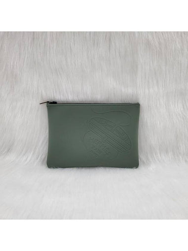 BAIN PARIS khaki pouch POLYTROUFPPMP8 - HERMES - BALAAN 1