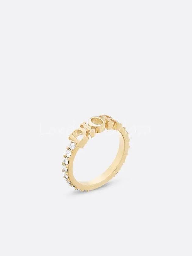 Diorevolution Crystals Ring Gold - DIOR - BALAAN 3