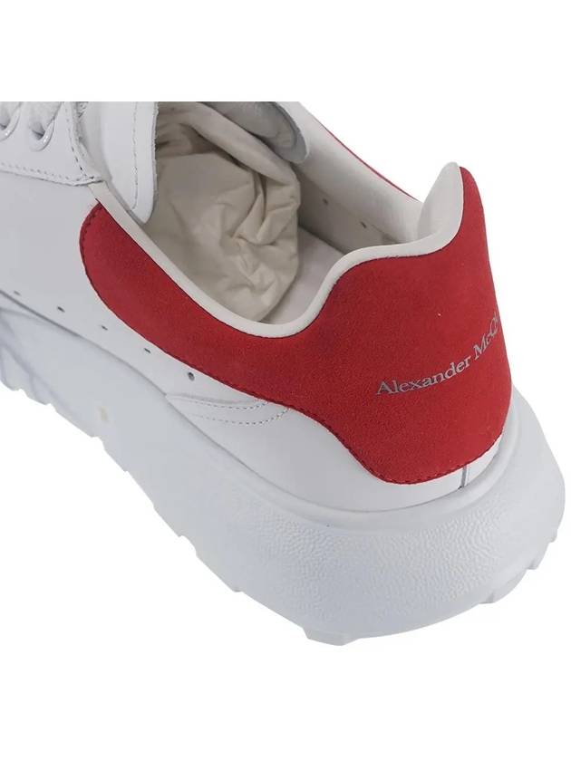 Court Trainer Red Tab Low Top Sneakers White - ALEXANDER MCQUEEN - BALAAN 7