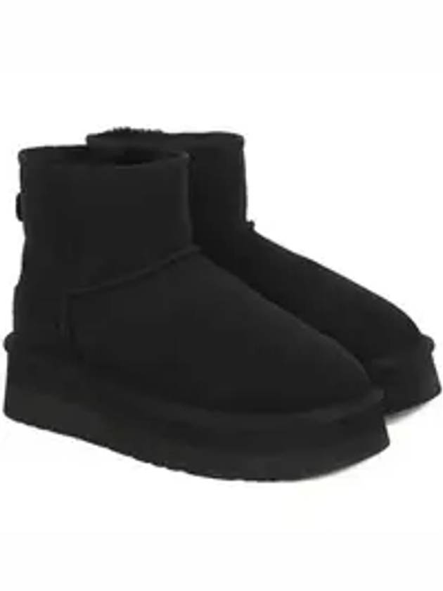 Classic Platform Fleece Winter Boots Black - OZWEAR UGG - BALAAN 1