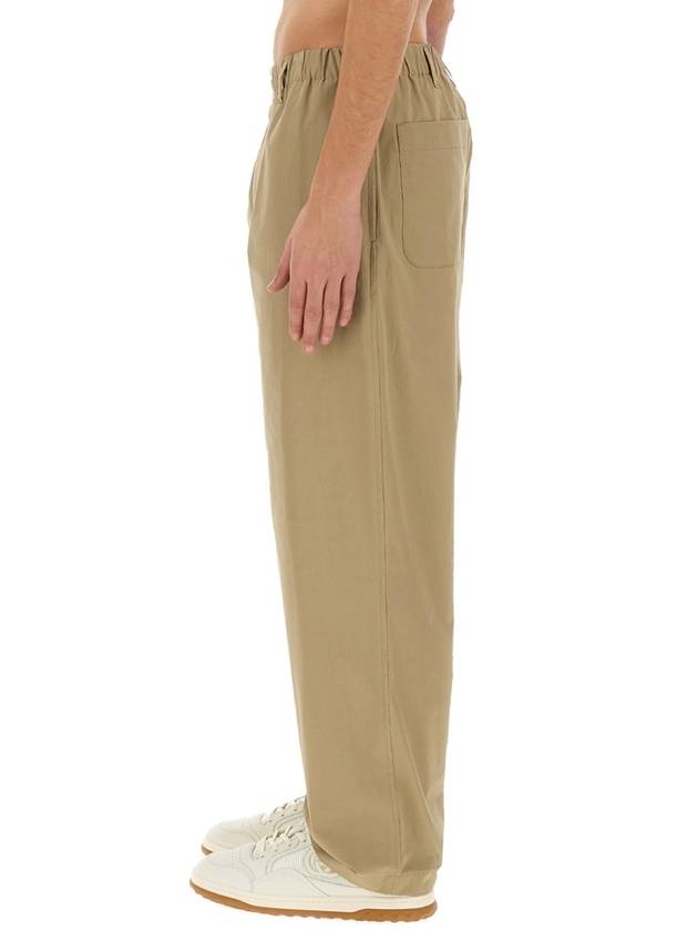 Poplin Heavy Cotton Slacks Beige - GUCCI - BALAAN 5