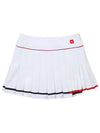 Golfwear Symbol Culotte Skirt White - ONOFF - BALAAN 1