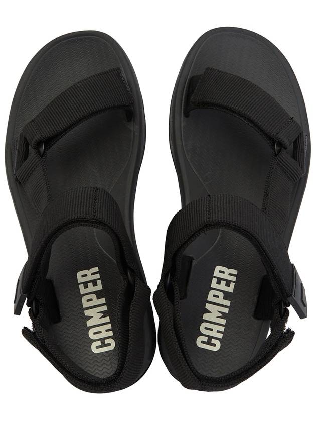 Match Recycled Sandals Black - CAMPER - BALAAN.