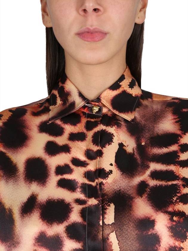 Roberto Cavalli Animal Print Shirt - ROBERTO CAVALLI - BALAAN 4