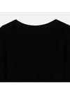 Le Alzou Cropped Mohair Cardigan Black - JACQUEMUS - BALAAN 5