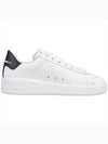 Women's Black Tab Purestar Low Top Sneakers White - GOLDEN GOOSE - BALAAN 5