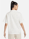 Sportswear Everyday Modern Woven Short Sleeve Shirt White - NIKE - BALAAN 3