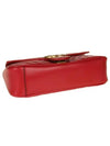 GG Marmont Matelasse Small Shoulder Bag Red - GUCCI - BALAAN 6