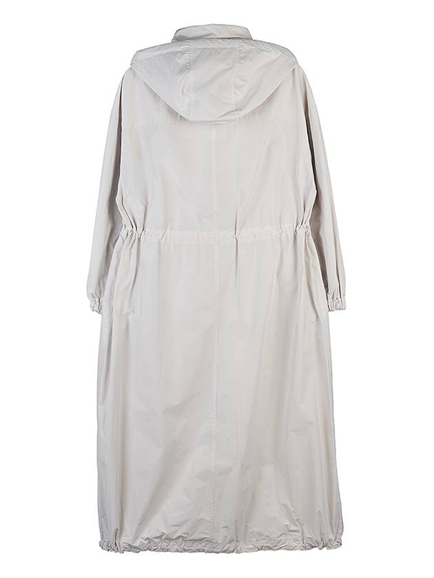 Women's Long Jacket White - BRUNELLO CUCINELLI - BALAAN 3