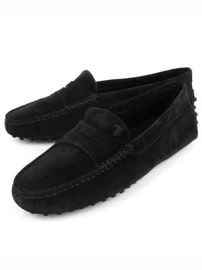 Gommino Suede Driving Shoes Black - TOD'S - BALAAN 2