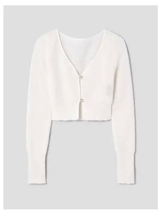 Jacquemus Women s Le Spring Fall Cardigan Alju Off White Domestic Product - JACQUEMUS - BALAAN 1