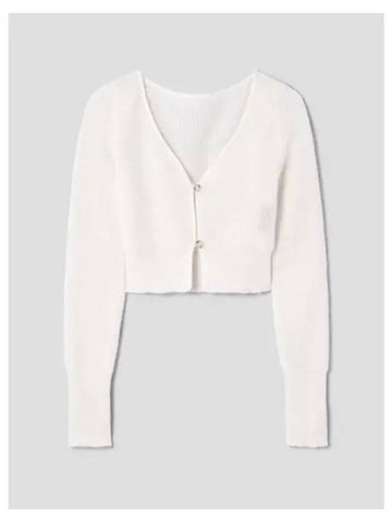 Jacquemus Women s Le Spring Fall Cardigan Alju Off White Domestic Product - JACQUEMUS - BALAAN 1