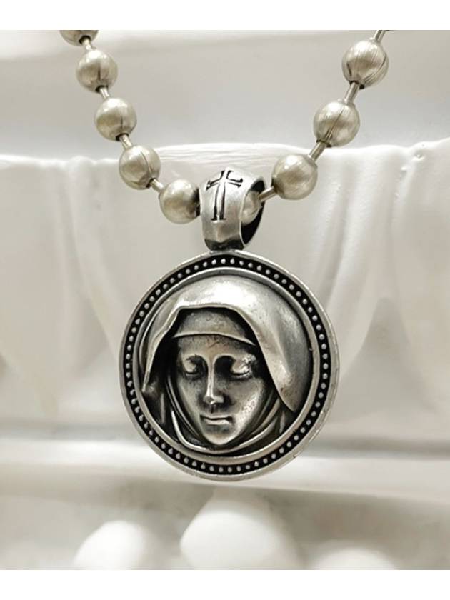 The Virgin Mary Chain II Necklace - BLESSED BULLET - BALAAN 2