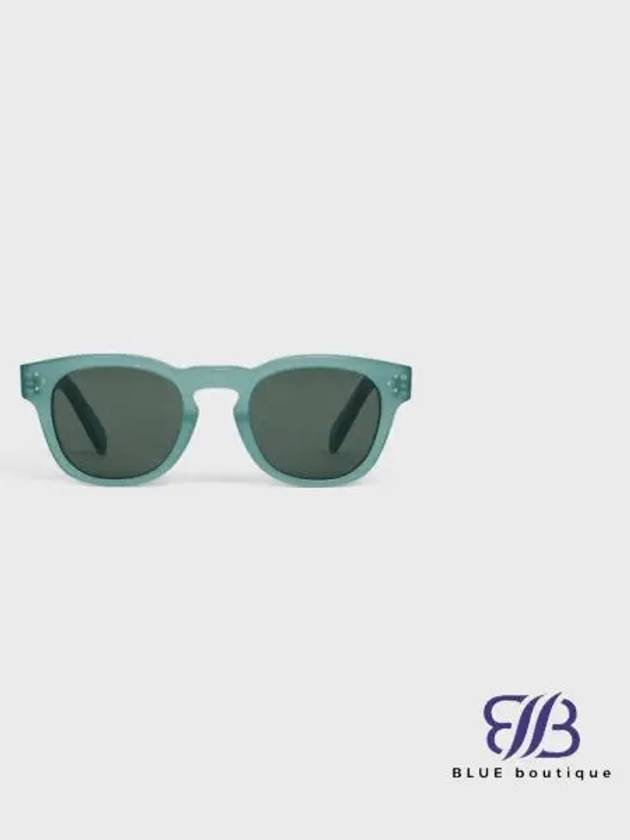 Black Frame 42 Sunglasses Acetate Emerald - CELINE - BALAAN 1