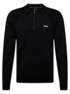 Green Momentum Lite 14 Zip Sweater 50520604 001 Life - HUGO BOSS - BALAAN 2