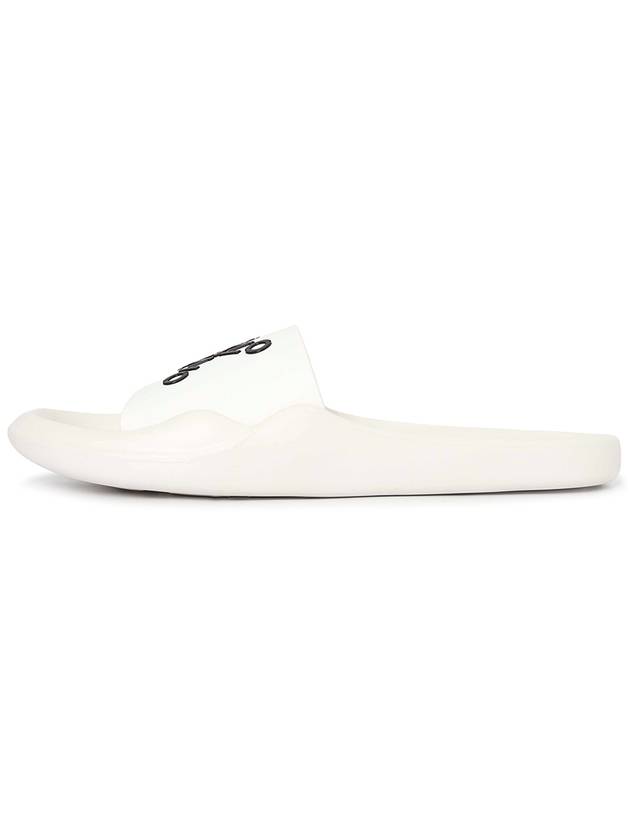 Cross Logo Slippers White - KENZO - BALAAN 5