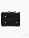 4 Stitch Slim Card Wallet Black - MAISON MARGIELA - BALAAN 2