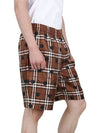 Vintage Check Polka Dot Silk Shorts - BURBERRY - BALAAN 4