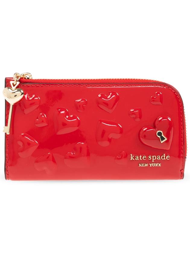 Kate Spade Leather Wallet, Women's, Red - KATE SPADE - BALAAN 1