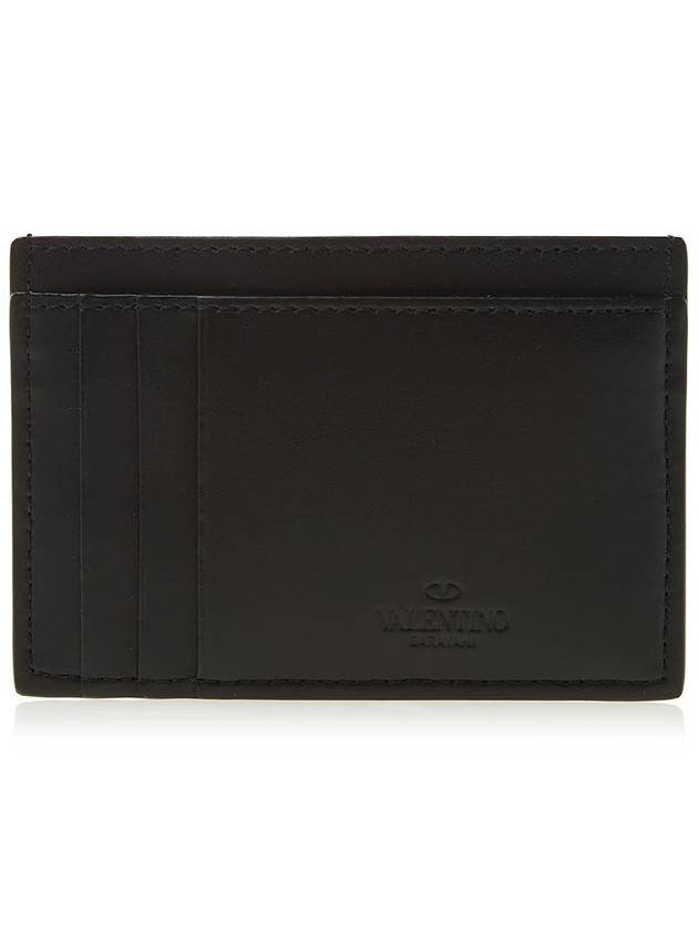 Logo Compact Card Wallet Black - VALENTINO - BALAAN 4