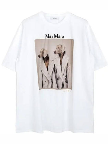 White Taco T Shirt TACCO 010 1209398 - MAX MARA - BALAAN 1