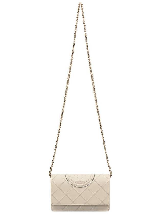 Women's Fleming Soft Chain Cross Bag Ivory - TORY BURCH - BALAAN 3