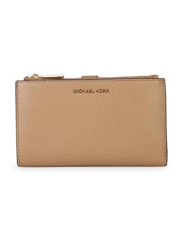 Michael Kors Jet Set' Leather Wallet Nude - MICHAEL KORS - BALAAN 1