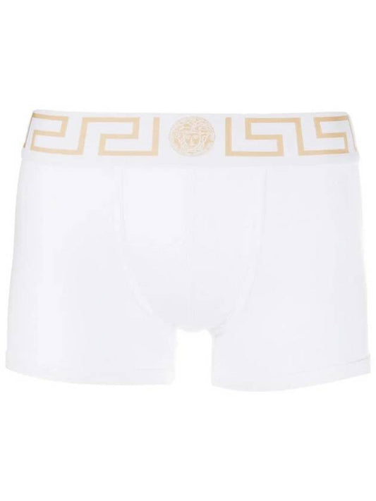 Greca Border Trunk Briefs White - VERSACE - BALAAN 2