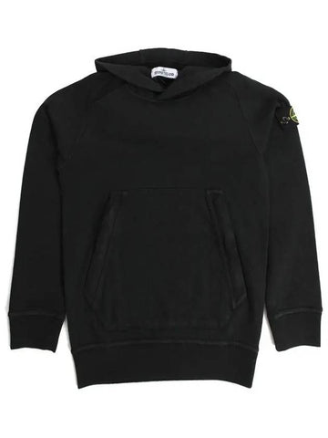 12th Anniversary Kids Waffen Hoodie Black 741660541 V0129 - STONE ISLAND - BALAAN 1