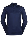 Golf Dri Fit Victory Half Zip Long Sleeve T-Shirt Navy - NIKE - BALAAN 1