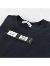 Wappen Patch Crew Neck Sweatshirt Navy - STONE ISLAND - BALAAN 5