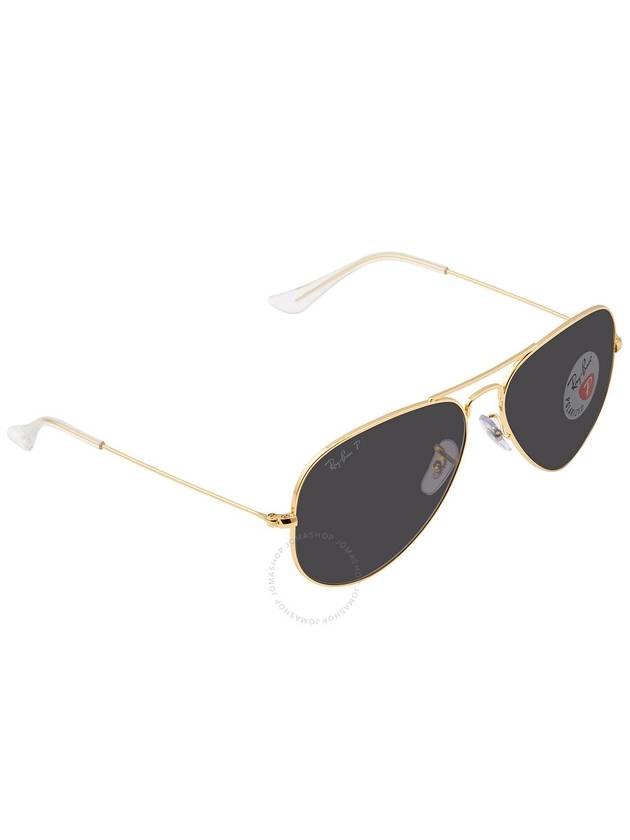 Ray Ban Aviator Classic Polarized Black Pilot Unisex Sunglasses RB3025 919648 58 - RAY-BAN - BALAAN 3