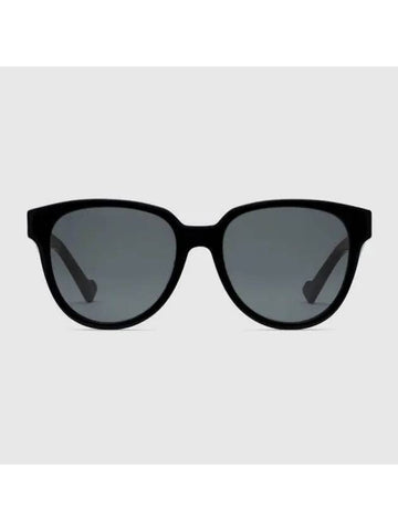 Eyewear Specialized Fit Round Frame Sunglasses Black - GUCCI - BALAAN 1