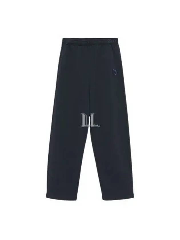 Bold Fox Head Patch Relaxed Jogger Track Pants Deep Navy - MAISON KITSUNE - BALAAN 2