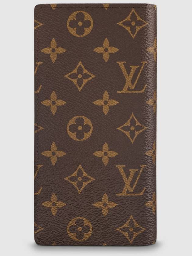 Brazza Monogram Long Wallet Brown - LOUIS VUITTON - BALAAN 7