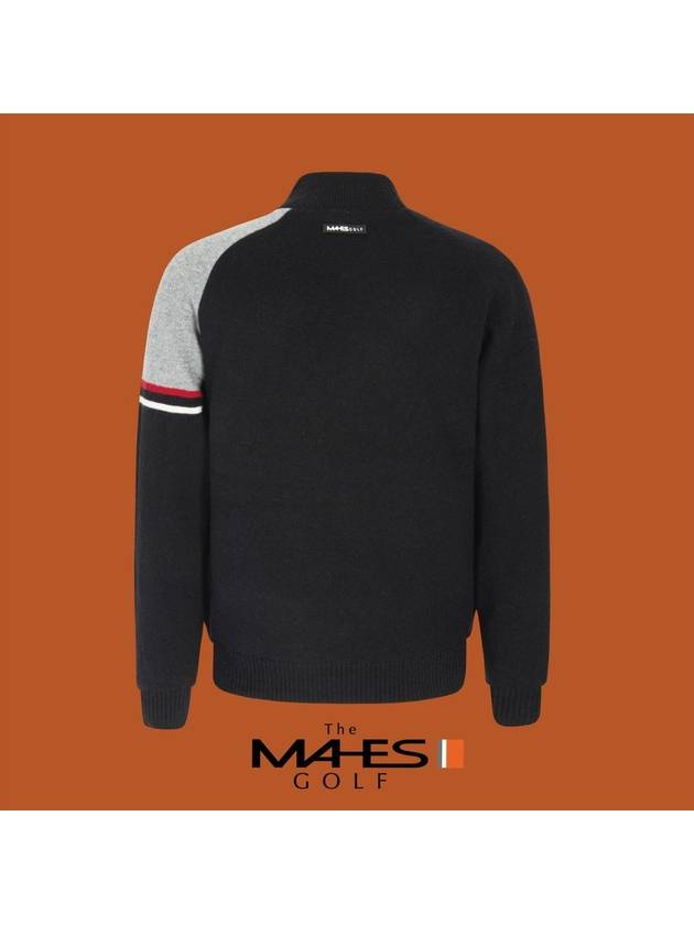 Men s Knit Sweater Black Label Cashmere Down Windproof Pullover GD30638 - MAHES - BALAAN 2