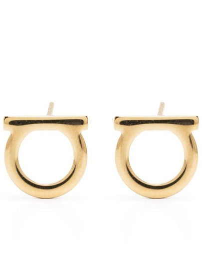 Gancini Earrings Gold - SALVATORE FERRAGAMO - BALAAN 2