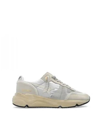 Women's Running Sole Low Top Sneakers Silver Beige - GOLDEN GOOSE - BALAAN 2