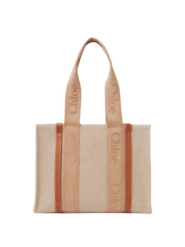 Woody Medium Tote Bag Soft Tan - CHLOE - BALAAN 2