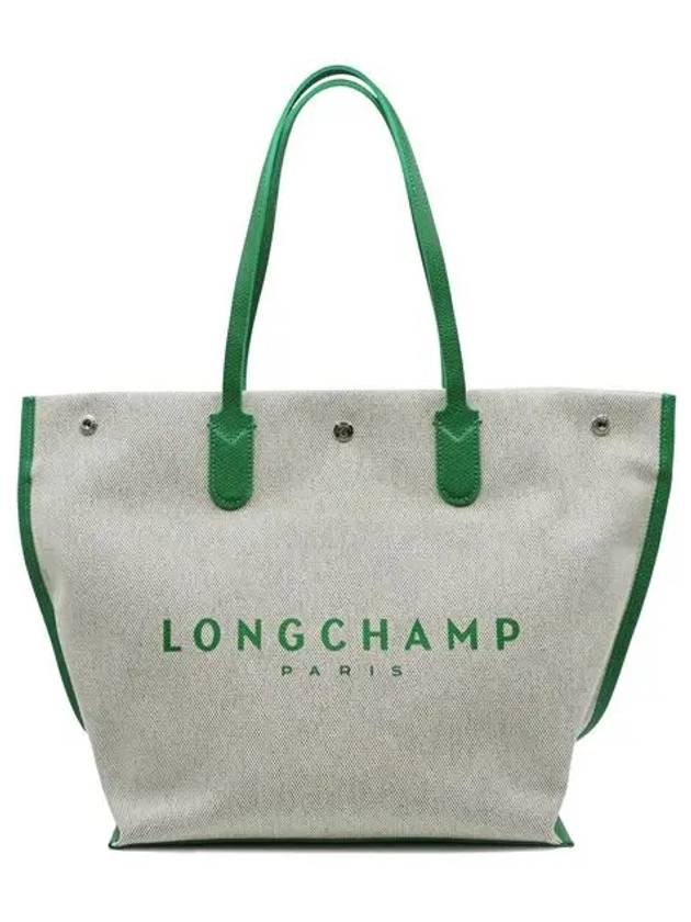 Roseau L Tote Bag Green - LONGCHAMP - BALAAN 3