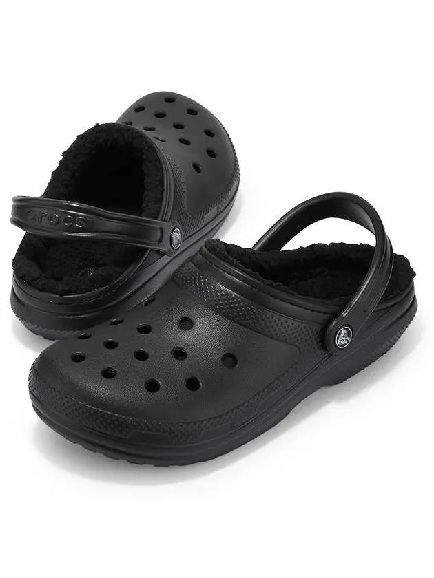 Classic Lined Clog Sandals Black - CROCS - BALAAN 5